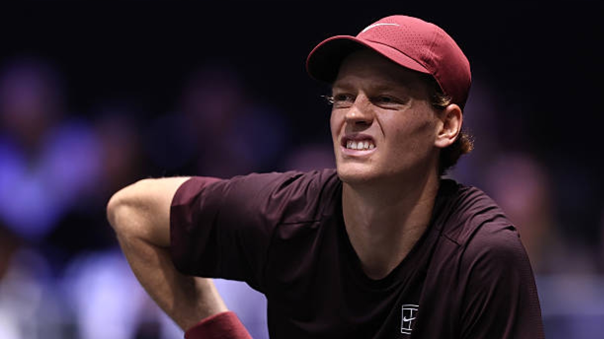 ¿Sinner enciende las alarmas con su físico?: "Está claro que no estoy al 100%".
Photo : Getty Images
"Sinner inquiète-t-il avec son physique ? : 'Il est clair que je ne suis pas à 100%'." Photo : Getty Images.