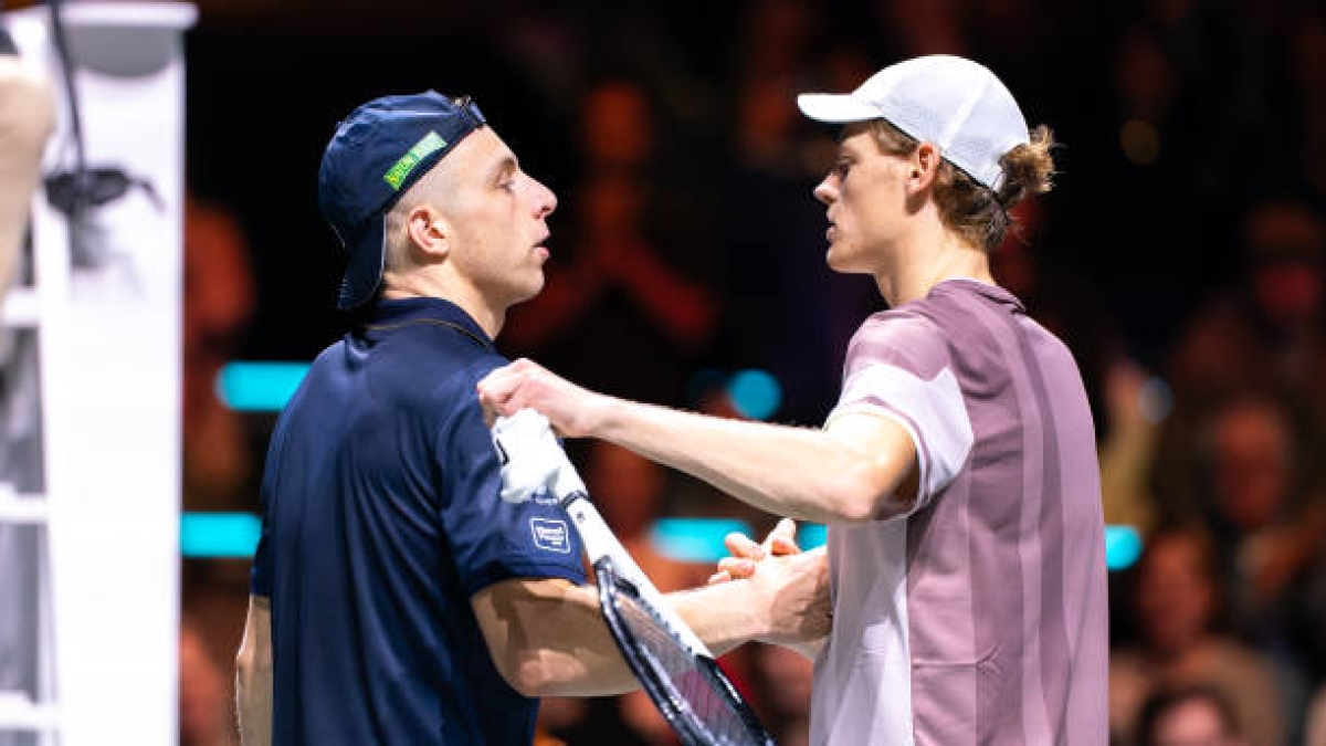 辛内尔已知道他在上海的下一个对手是谁，只要他击败阿尔特迈尔。照片：Gettyimages