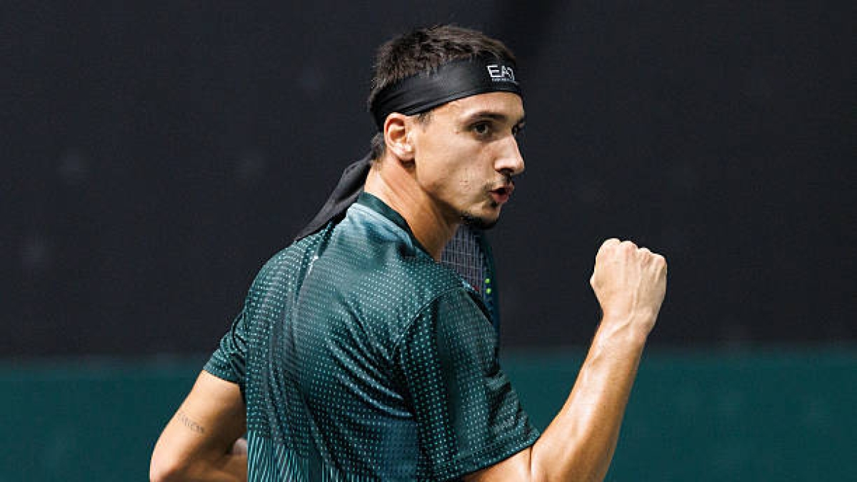 Sonego rompe su racha negativa: no ganaba a un Top-10 desde Roland Garros 2023. Foto: Gettyimages