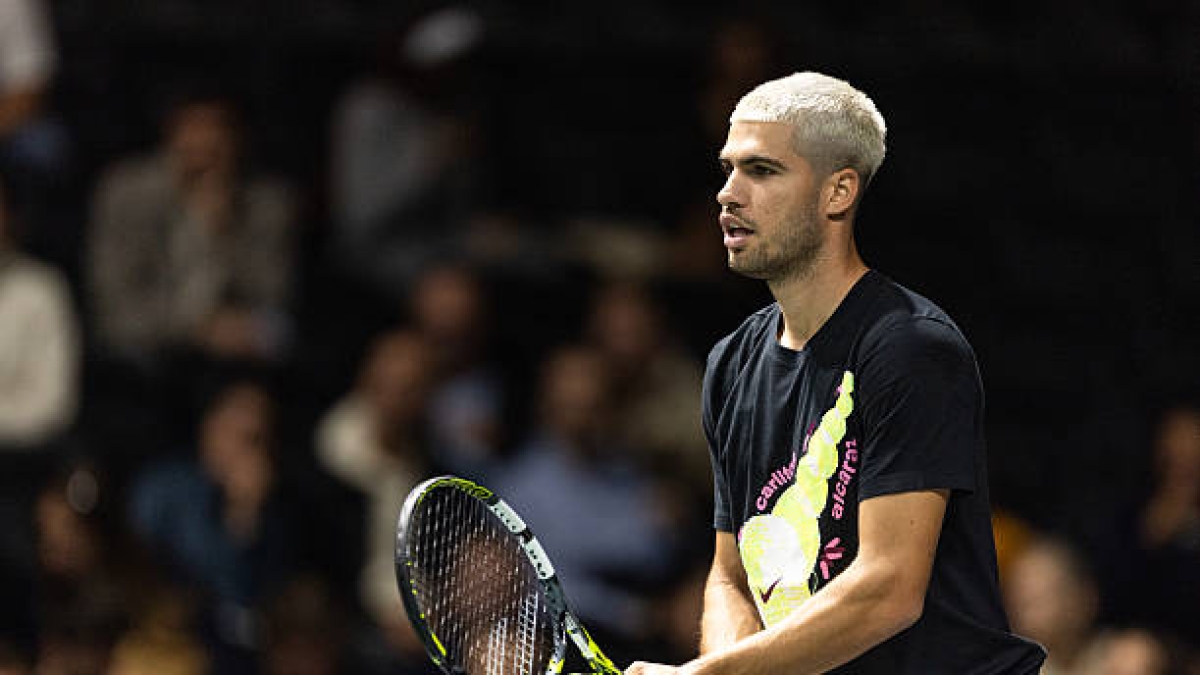 Carlos Alcaraz, obiettivo vincere a Parigi. Foto: gettyimages