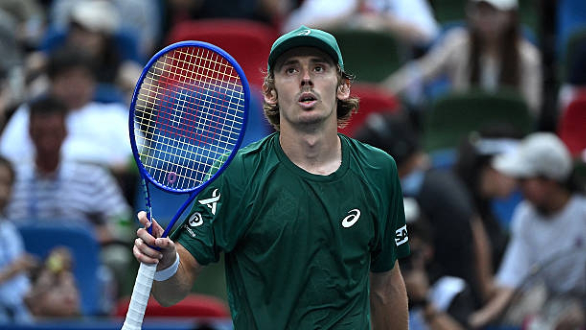 Alex de Minaur, aspirations in Shanghai. Photo: gettyimages