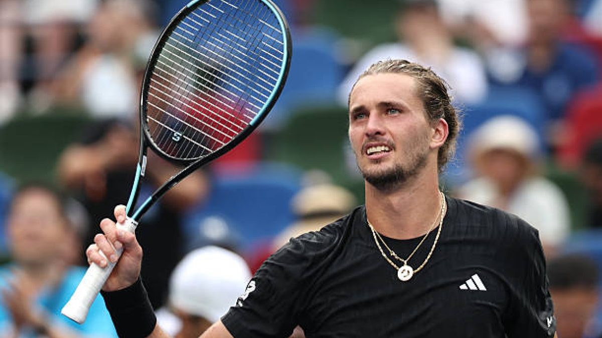 OJO: Zverev ganó en Shanghái, pero parece haberse lesionado. Foto: Getty