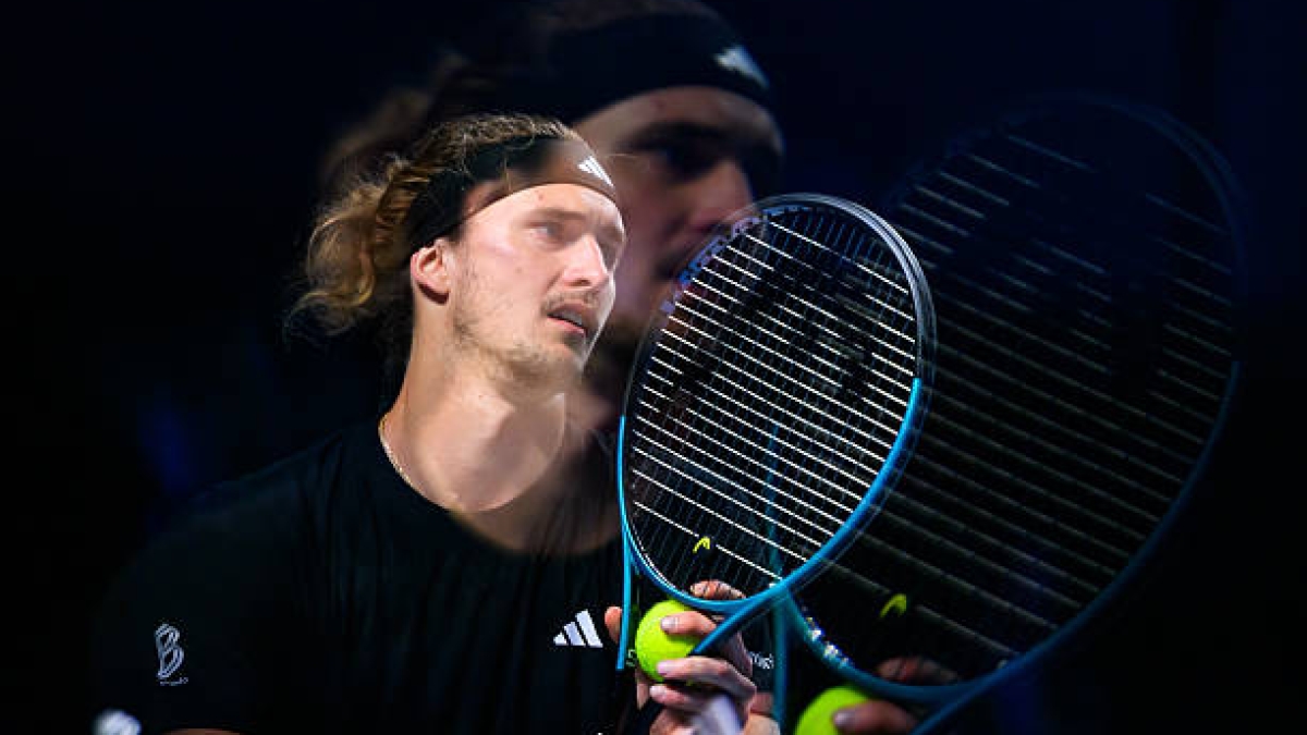 Alexander Zverev al Media Day dell'ATP Rolex Paris Masters 2025. Foto: Getty
