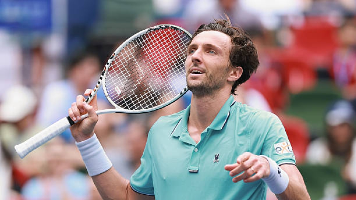 Arthur Rinderknech, in Shanghai 2025. Photo: gettyimages
