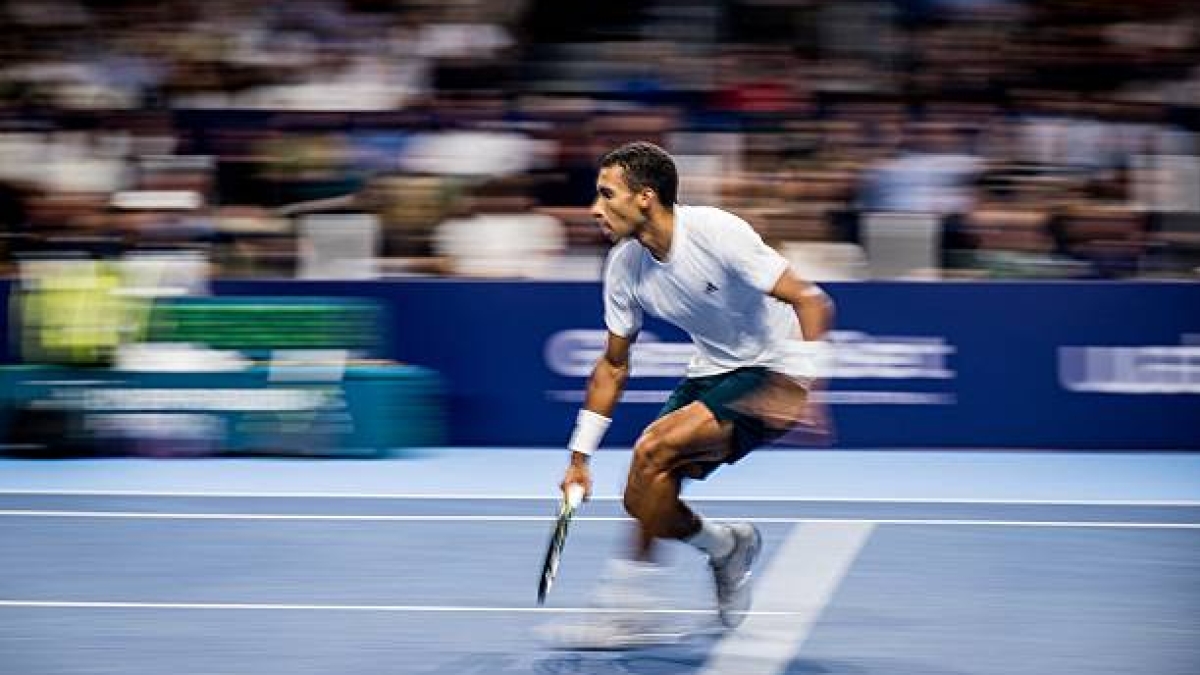 Lehecka将在2025年ATP布鲁塞尔赛决赛中与Auger Aliassime会面。照片：Getty