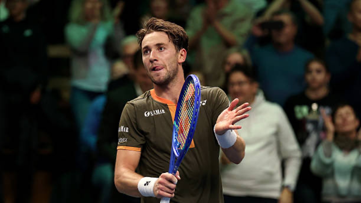 Casper Ruud beats Wawrinka in Basel. Photo: gettyimages