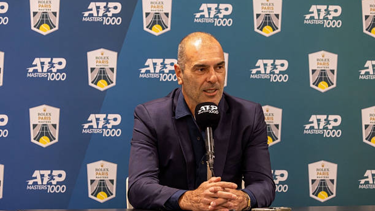 Cedric Pioline parle de la vitesse des courts de Paris. Photo : gettyimages