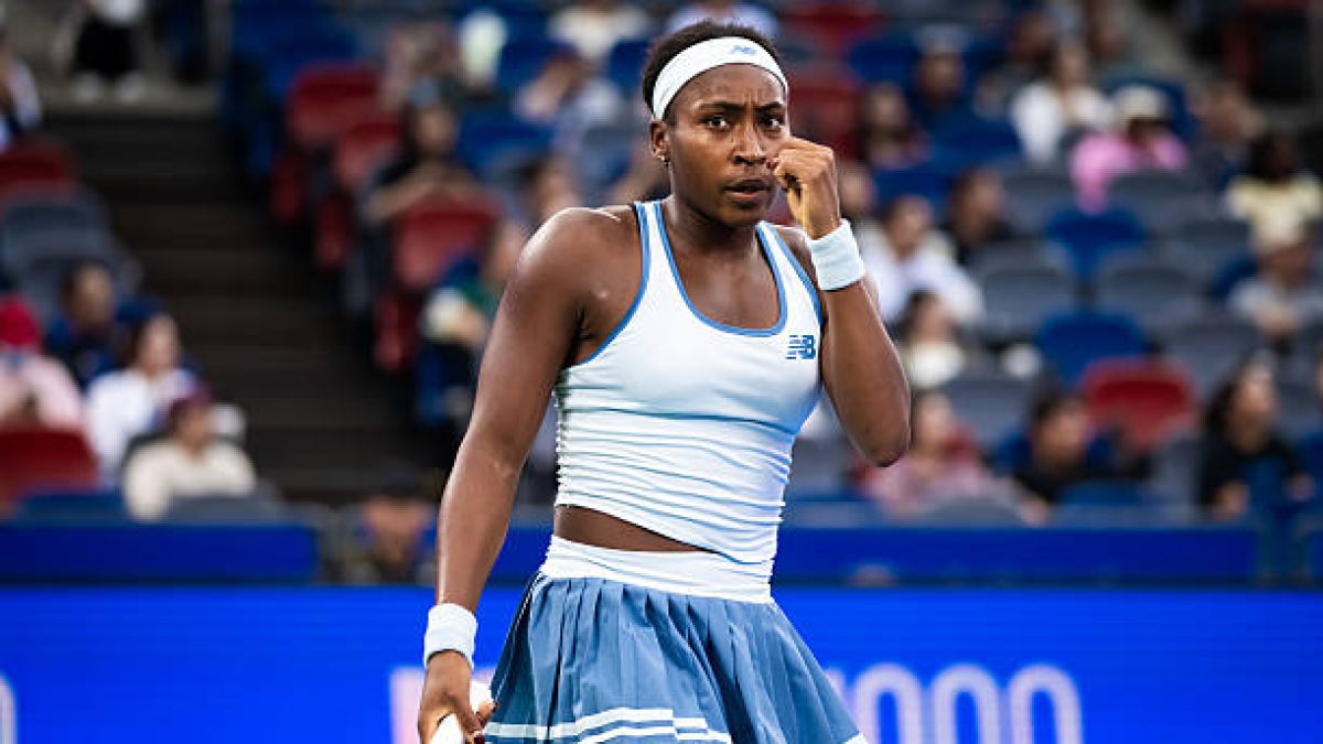Gauff cumple como favorita ante Paolini con una sólida victoria. Foto: Getty
