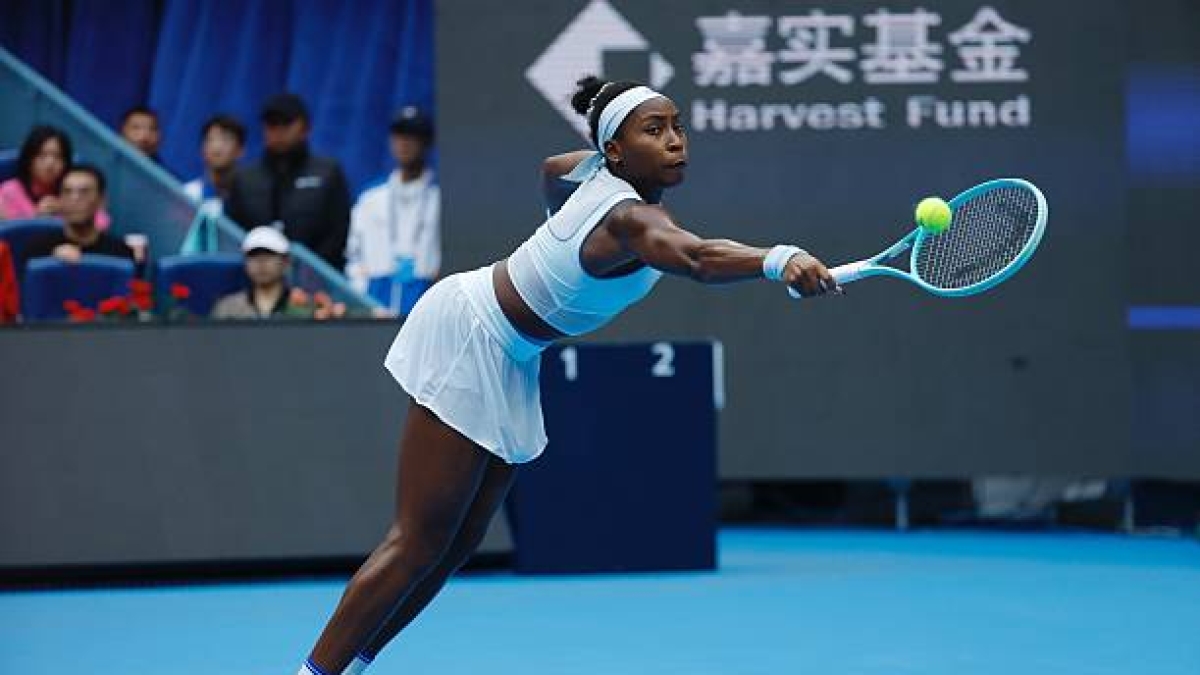 Cori Gauff parle d'Anisimova. Photo : gettyimages