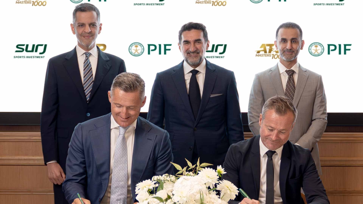 Firma acuerdo ATP y Arabia Saudí. Foto: gettyimages
