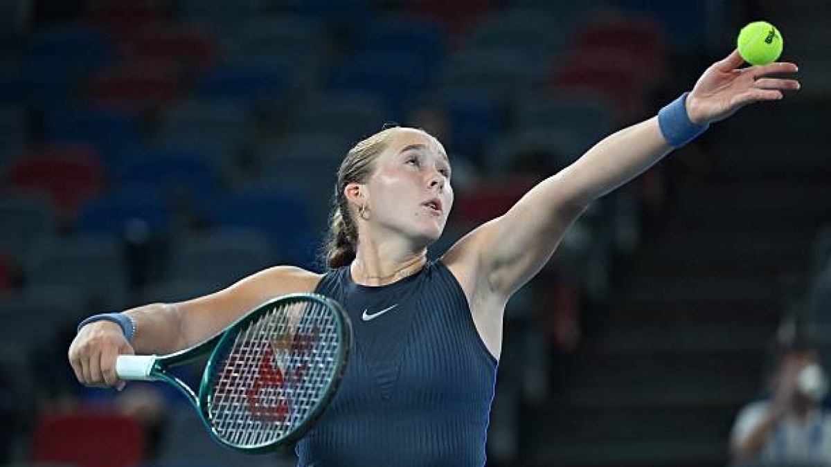 Mirra Andreeva pierde en Wuhan. Foto: gettyimages