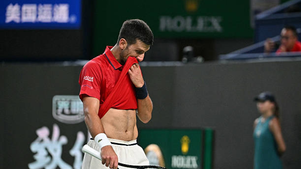 Novak Djokovic, horario dónde ver en Shanghái ante Vacherot. Foto: gettyimages