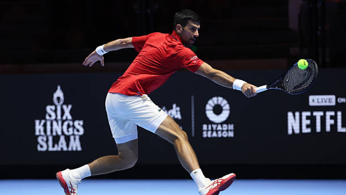 Novak Djokovic, the ideal tennis player. Photo: gettyimages

Novak Djokovic, le joueur de tennis idéal. Photo : gettyimages.