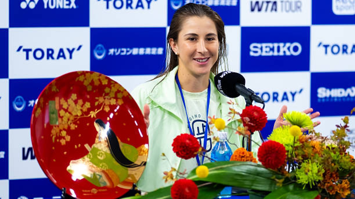 WTA Ranking: Bencic dangerously approaching Top 10. Photo: Getty.