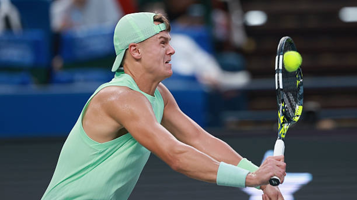 Holger Rune, pésimo ante rivales fuera del top-100. Foto: gettyimages
