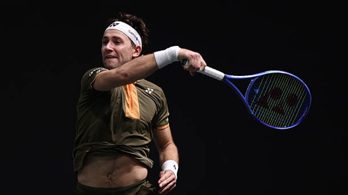 Casper Ruud pierde con Altmaier en París. Foto: gettyimages