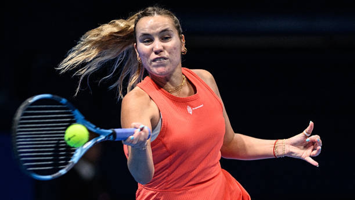 Kenin salva cuatro bolas de partido para derrotar a Alexandrova. Foto: Getty