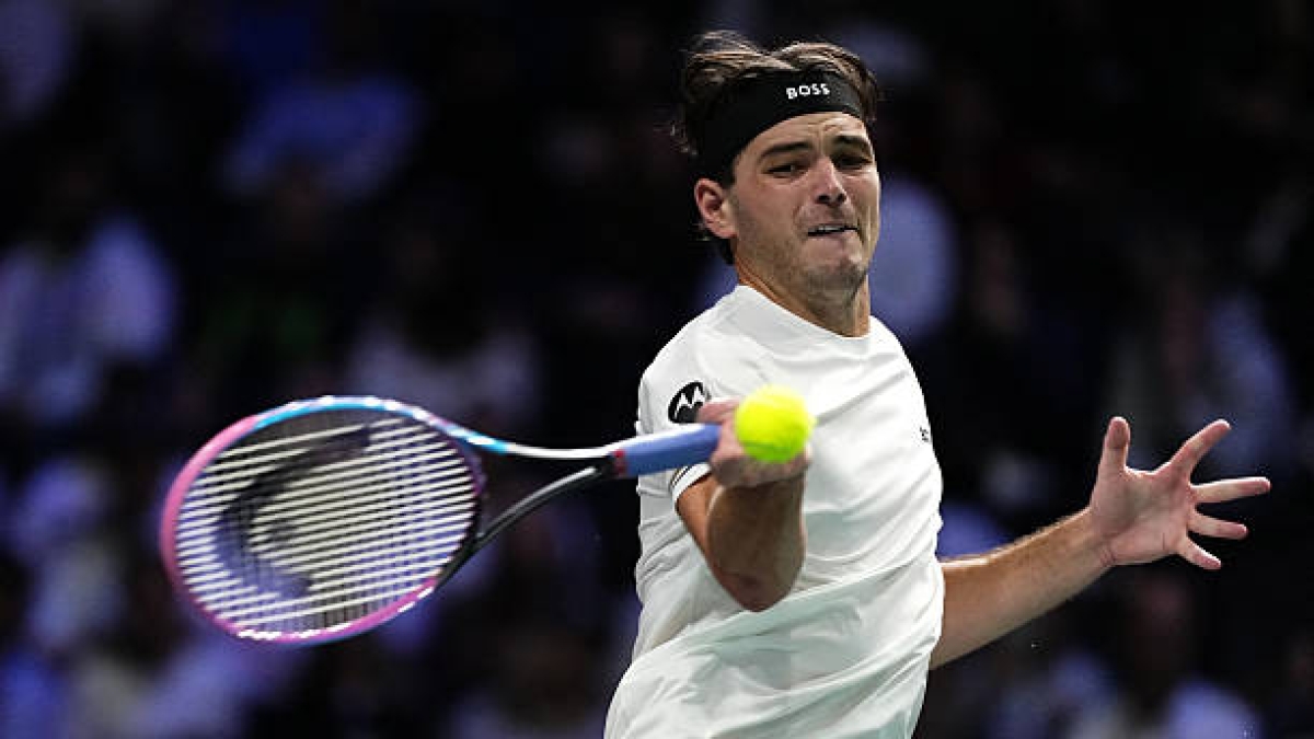 Taylor Fritz, en París 2025. Foto: gettyimages