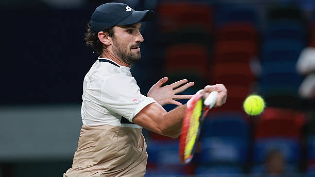 Valentin Vacherot, the great surprise of Shanghai.