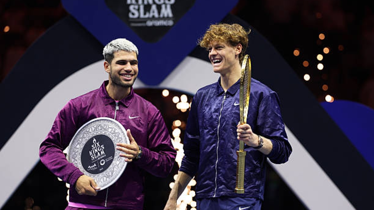 Alcaraz doit faire attention : soit il reste concentré, soit il ne battra plus jamais Sinner. Photo : Gettyimages