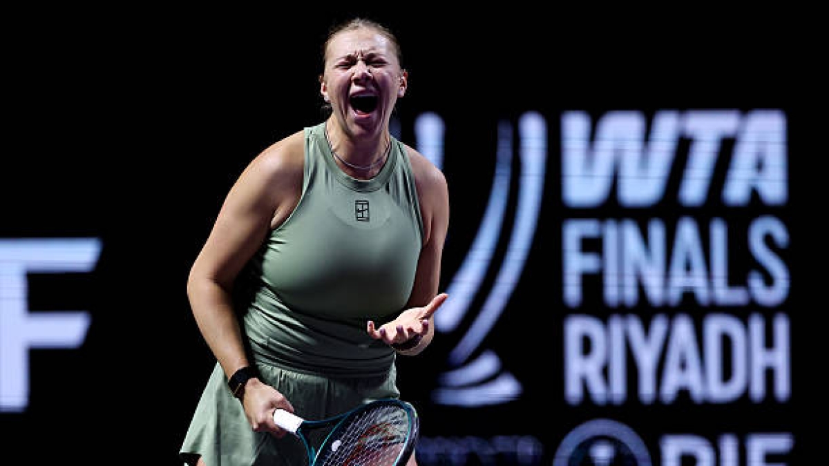 Finales de la WTA 2025. Anisimova remonte contre une Swiatek éliminée et met fin à la saison. Photo: Gettyimages