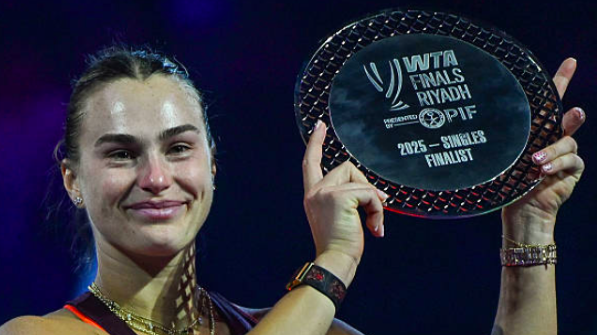 阿琳娜·萨巴伦卡总结她的2025赛季。来源：Getty