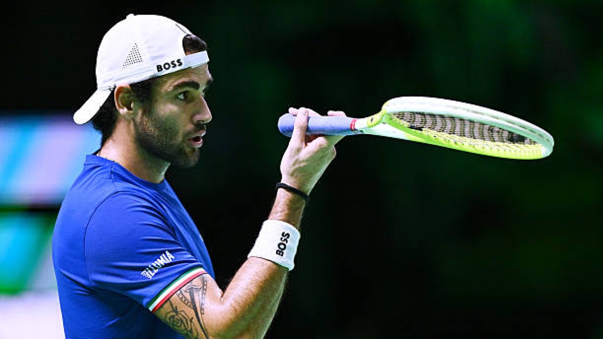 The fact that confirms Berrettini's love affair with the Davis Cup. Photo: Getty Images