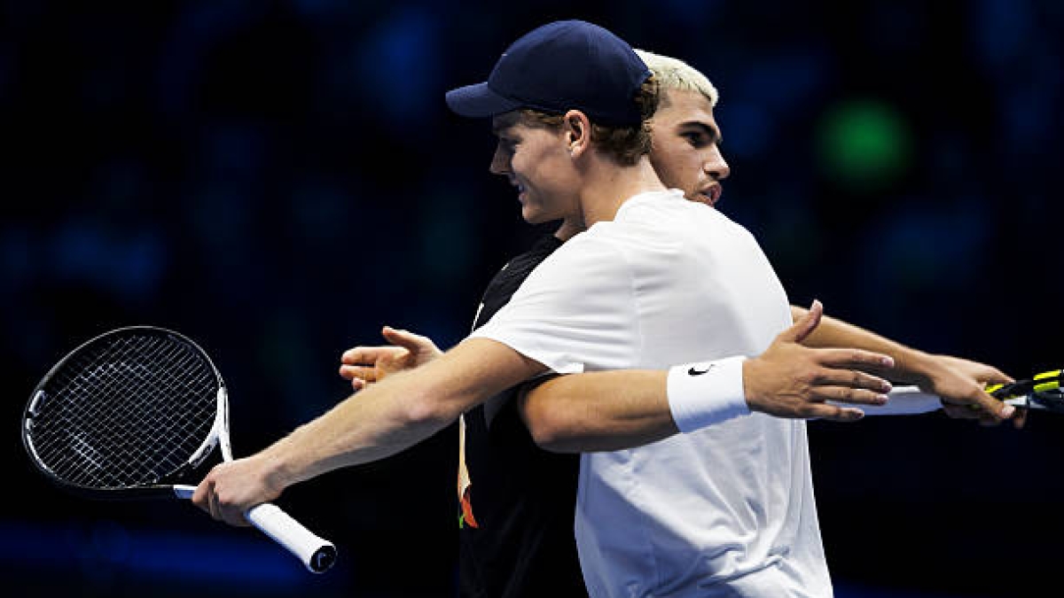 Djokovic confessa cosa prova quando guarda gli Alcaraz-Sinner: "L'ho sentito solo un paio di volte guardando Federer e Nadal". Foto: GettyImages