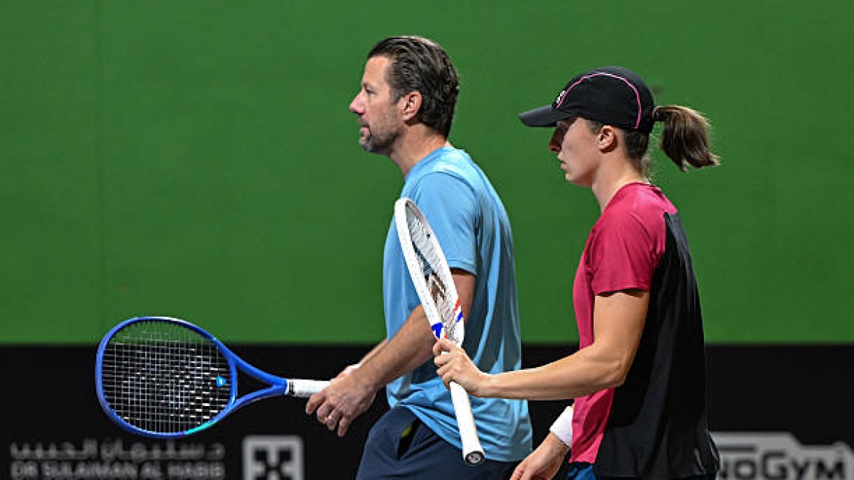 El entrenador de Swiatek desvela sus objetivos para 2026. Foto: Gettyimages