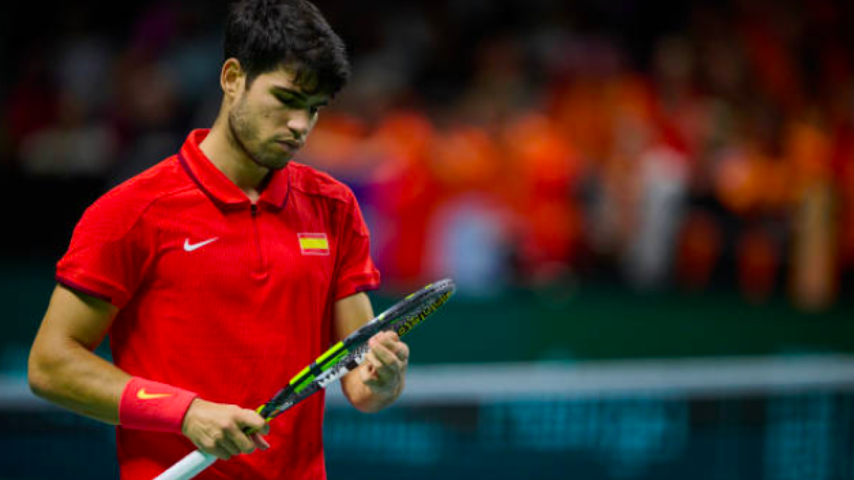 Peligra la Copa Davis para Alcaraz. Fuente: Getty