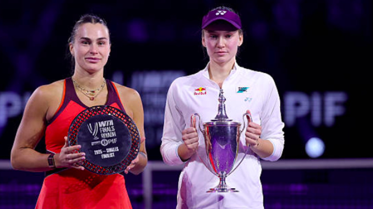 Voici le classement WTA final de la saison 2025. Photo : Getty.