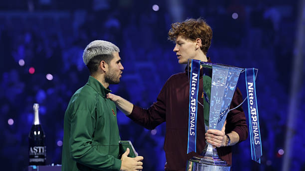 Esta es la diferencia abismal entre el Prize Money conseguido por Alcaraz y Sinner y el resto de tenistas. Foto: Gettyimages