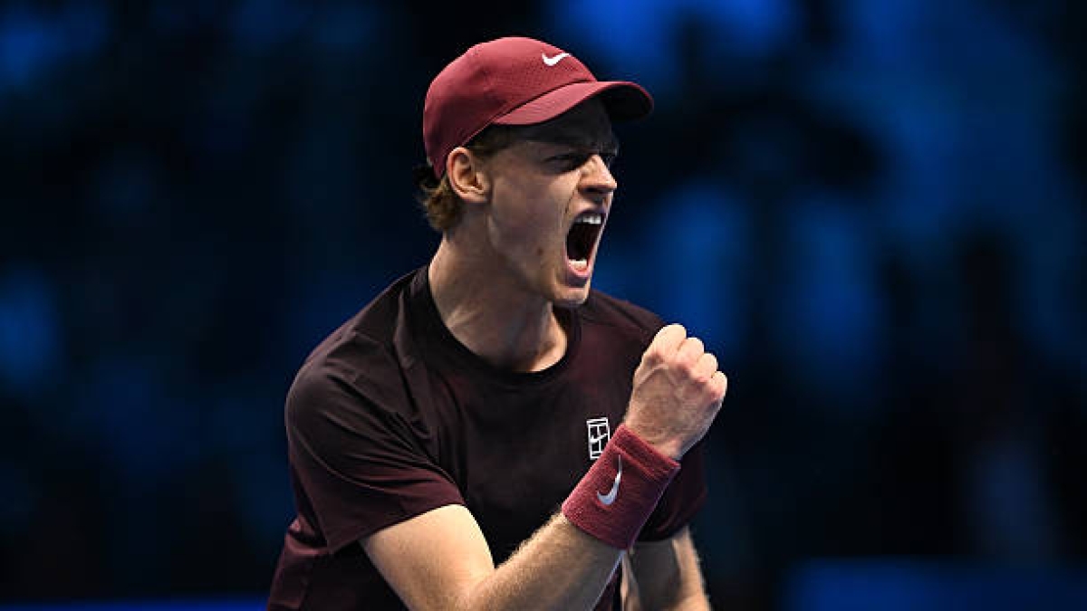 Sinner raggiunge un traguardo mai visto prima alle ATP Finals. Foto: Gettyimages