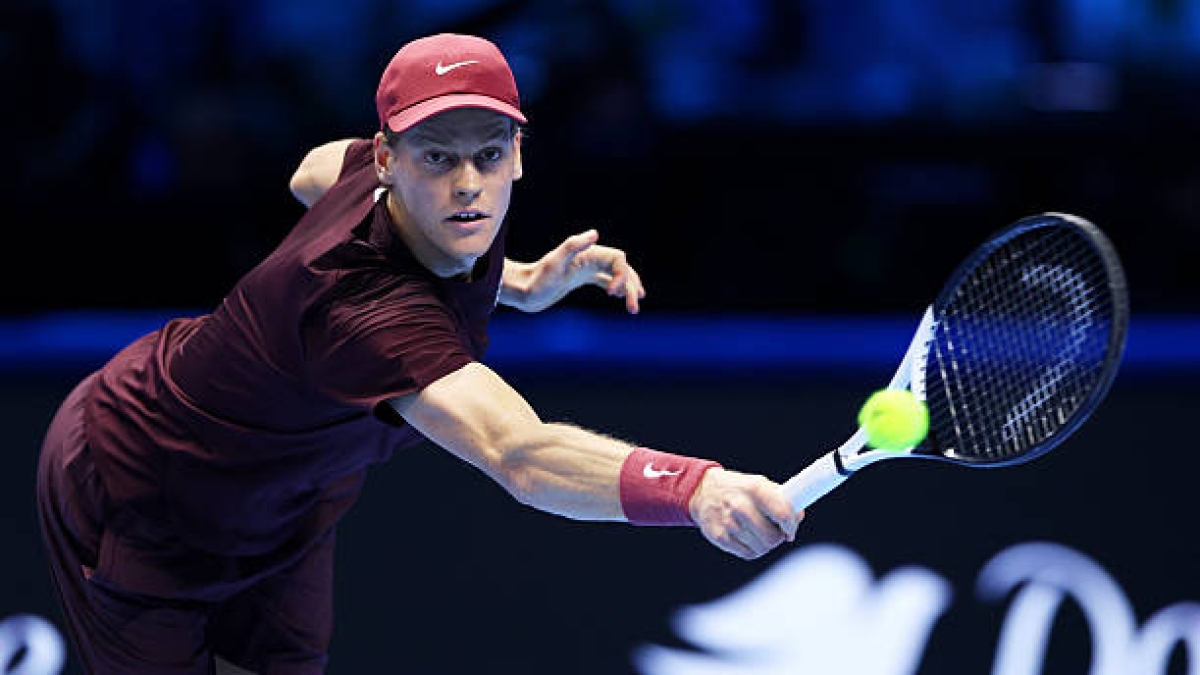 Sinner corona el 2025 con una estadística única desde la creación del circuito ATP. Foto: Gettyimages