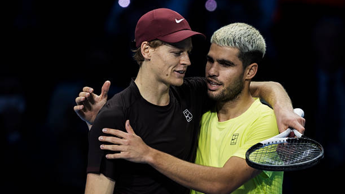 Sock, sobre la relación de Alcaraz y Sinner: "Se está exagerando la narrativa de que son muy cercanos entre ellos". Foto: Gettyimages