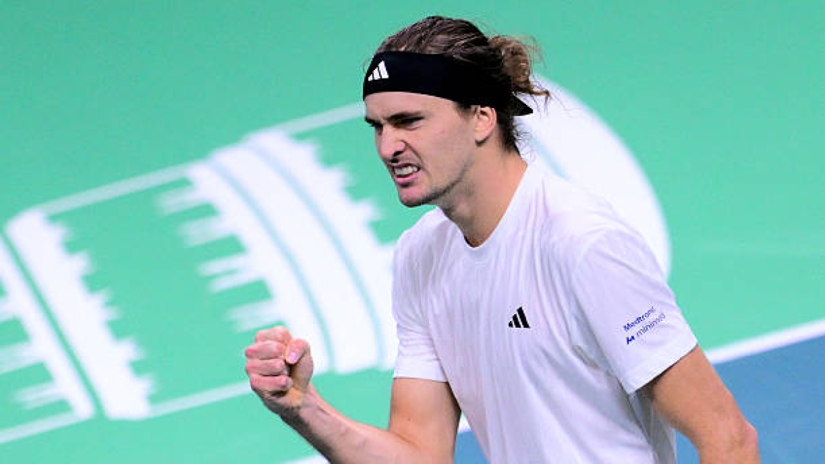 Zverev le cierra la puerta a Munar para llevar la eliminatoria al dobles. Foto: Getty