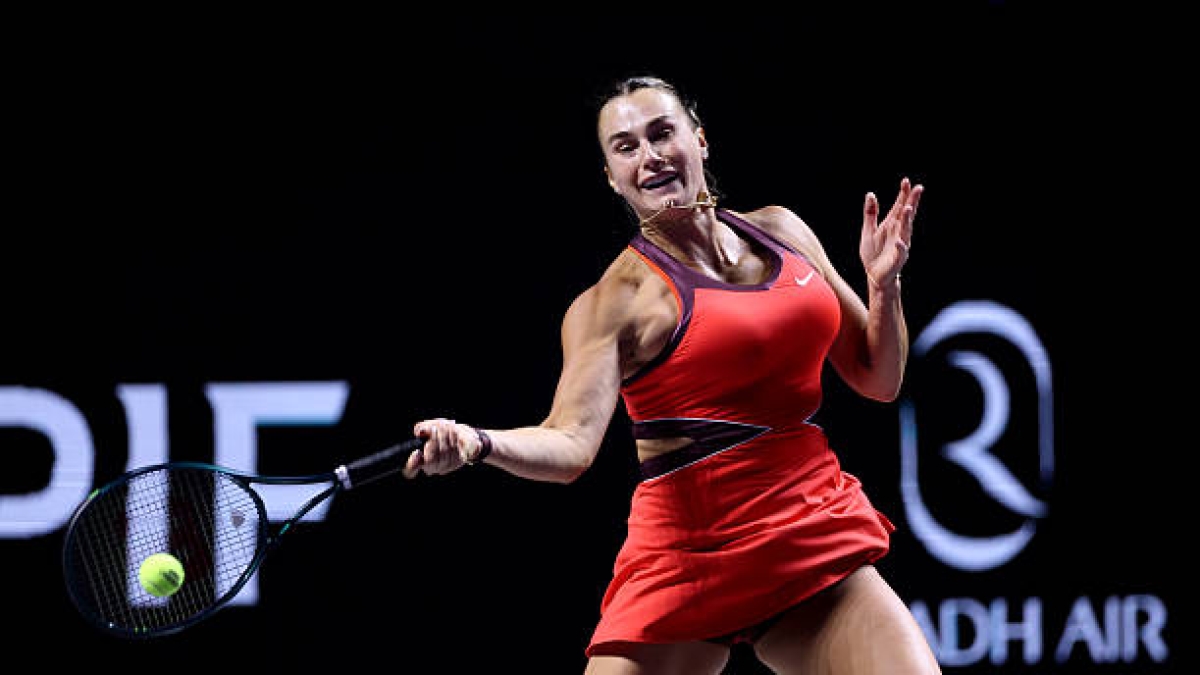 2025年WTA总决赛，阿琳娜·萨沃连卡的决赛分析。照片：gettyimages