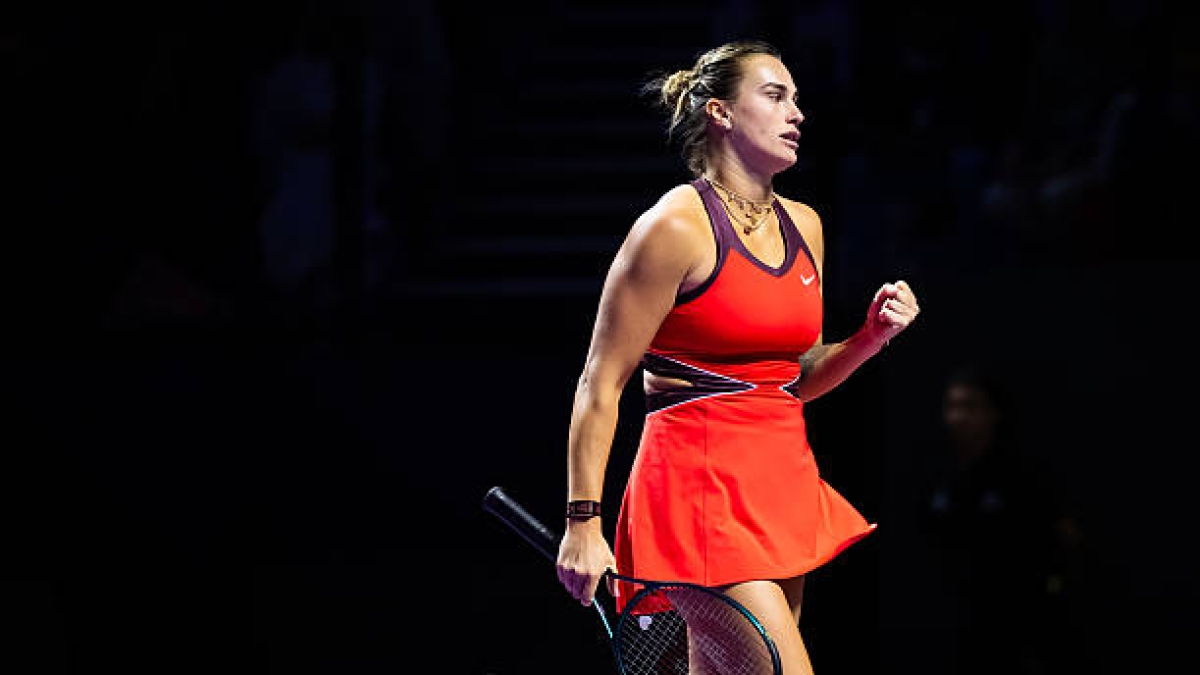 Aryna Sabalenka defeats Paolini in WTA Finals 2025. Photo: gettyimages