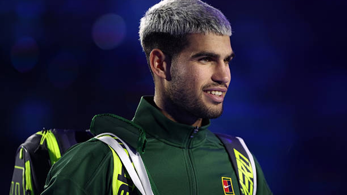 阿尔卡拉斯和他在2025年ATP总决赛中追求的历史。图片：Getty