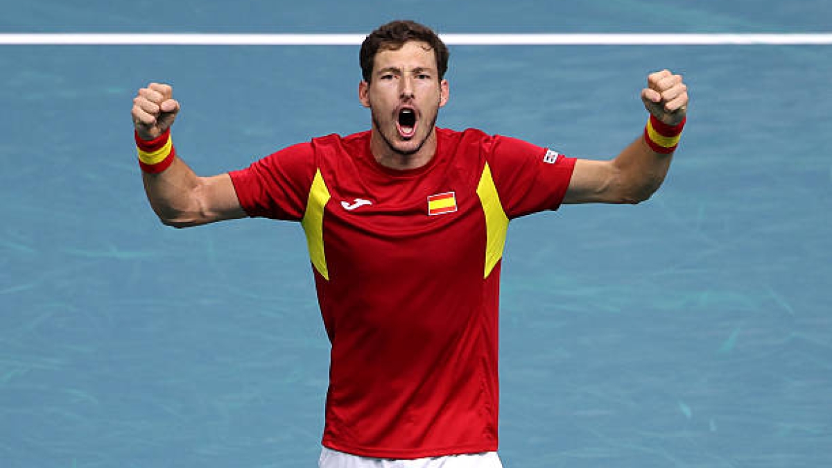 Carreño firma una tremenda vittoria contro Struff. Fonte: Getty.