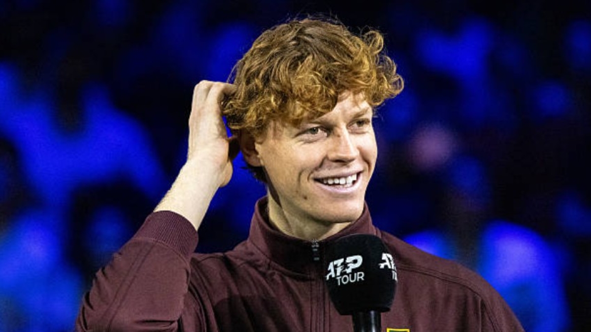 Jannik Sinner au Rolex ATP Paris Masters 2025. Photo : Getty.