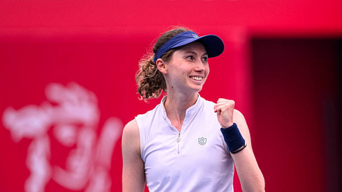 克里斯蒂娜·布科薩，在香港的决赛。照片：gettyimages