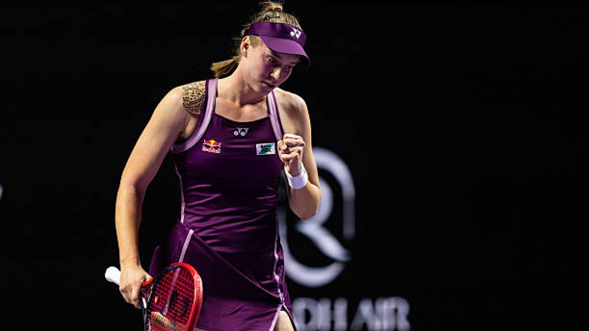 Rybakina 推翻了Sabelenka 成为新女王。照片：盖蒂