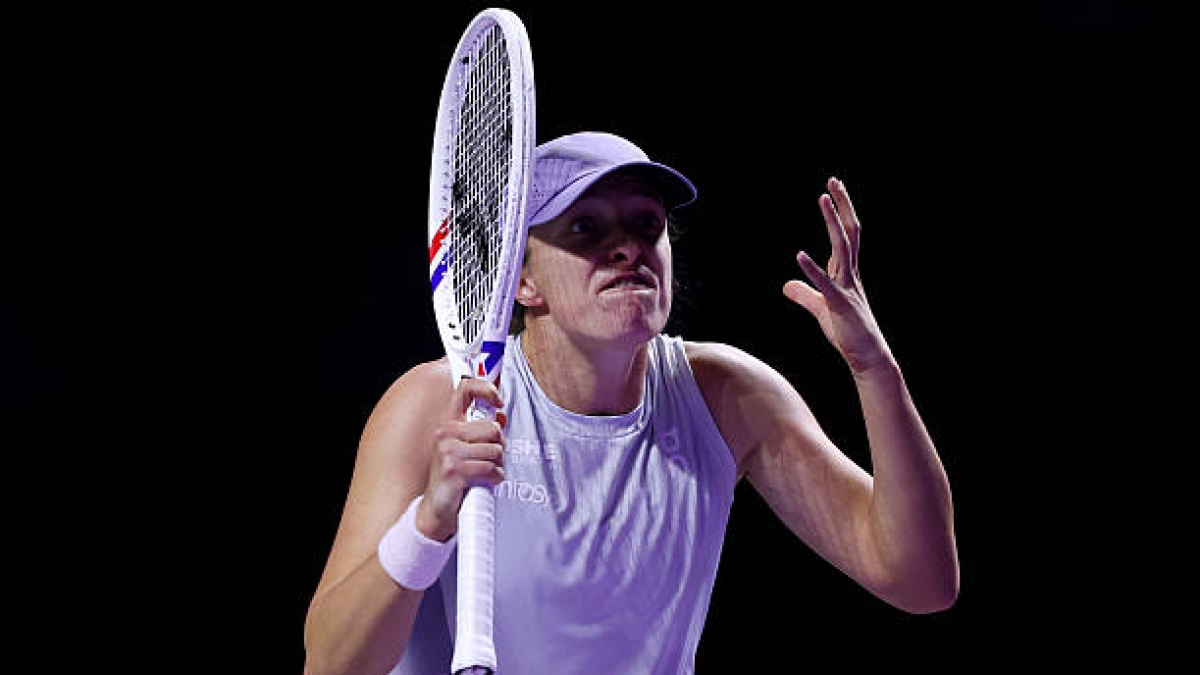 斯维雅泰克带着职业生涯中的一个前所未有的数据离开利雅得。