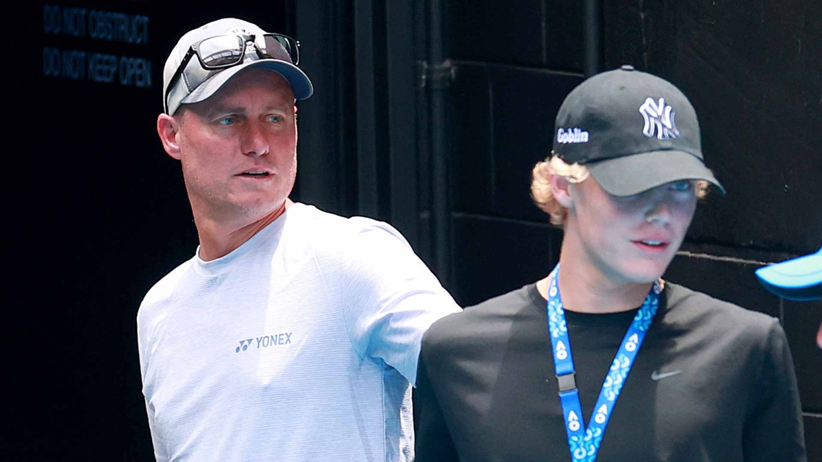 Lleyton Hewitt and Cruz Hewitt lose in Sydney. Photo: gettyimages.