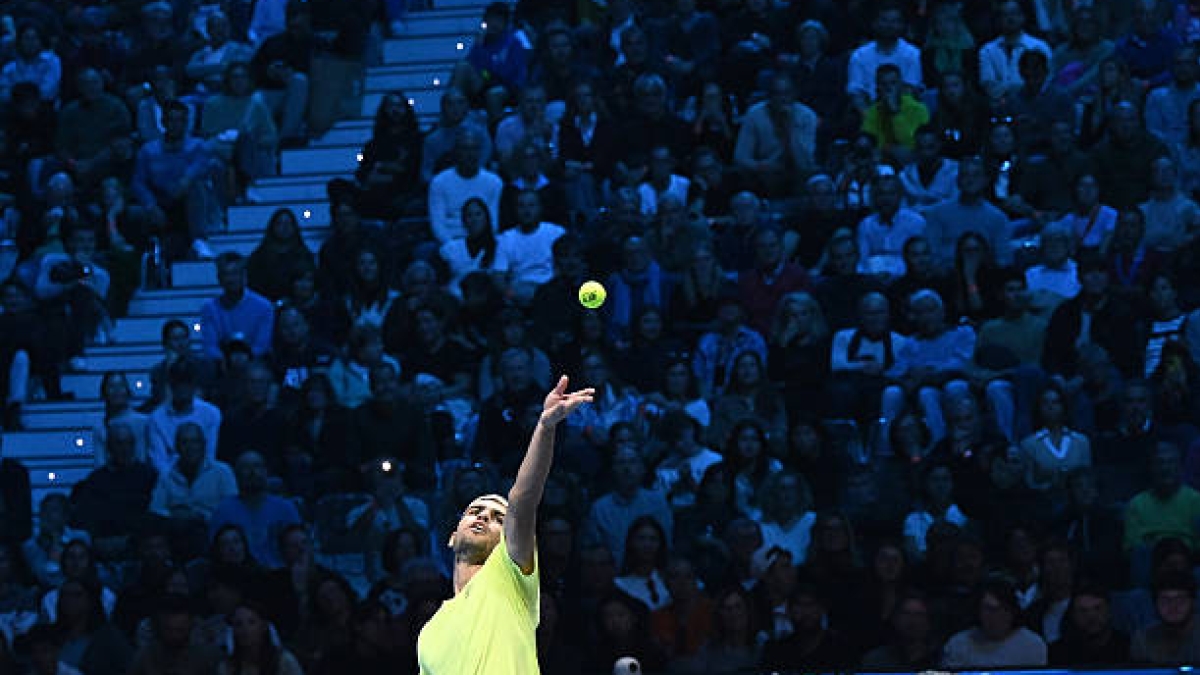 Las ATP Finals presencian una pedida de mano en vivo. Foto: Getty
