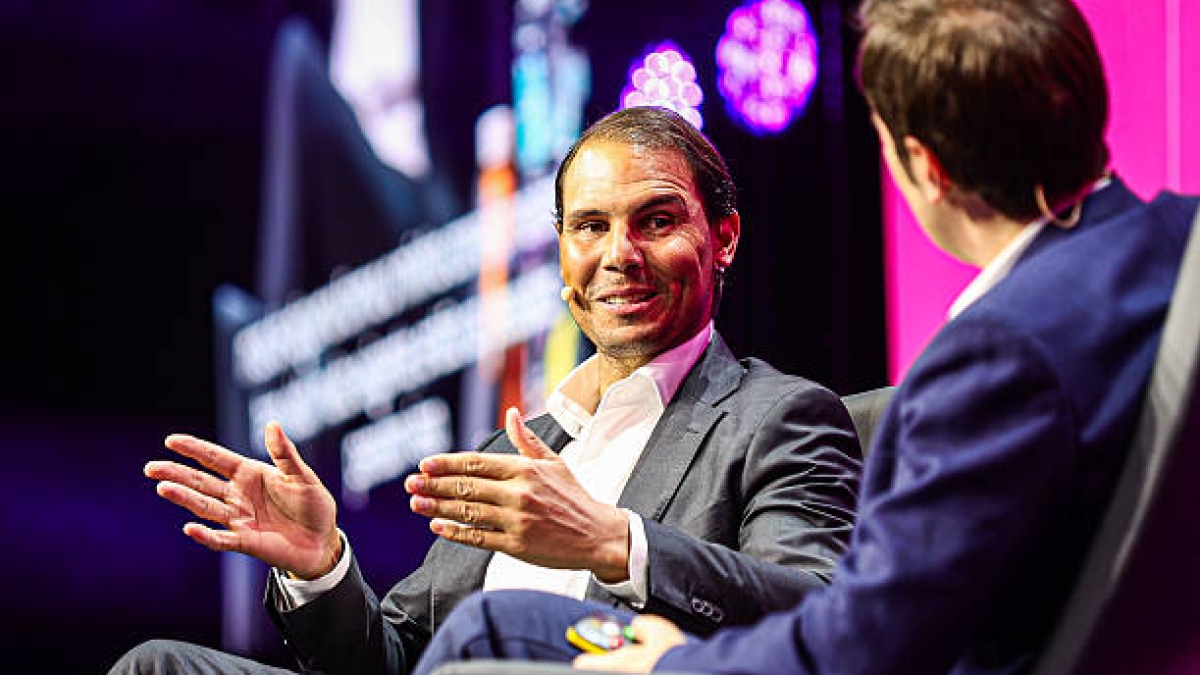 Nadal Returns to the Courts a Year After His Retirement to Train with Eala. Photo: Getty