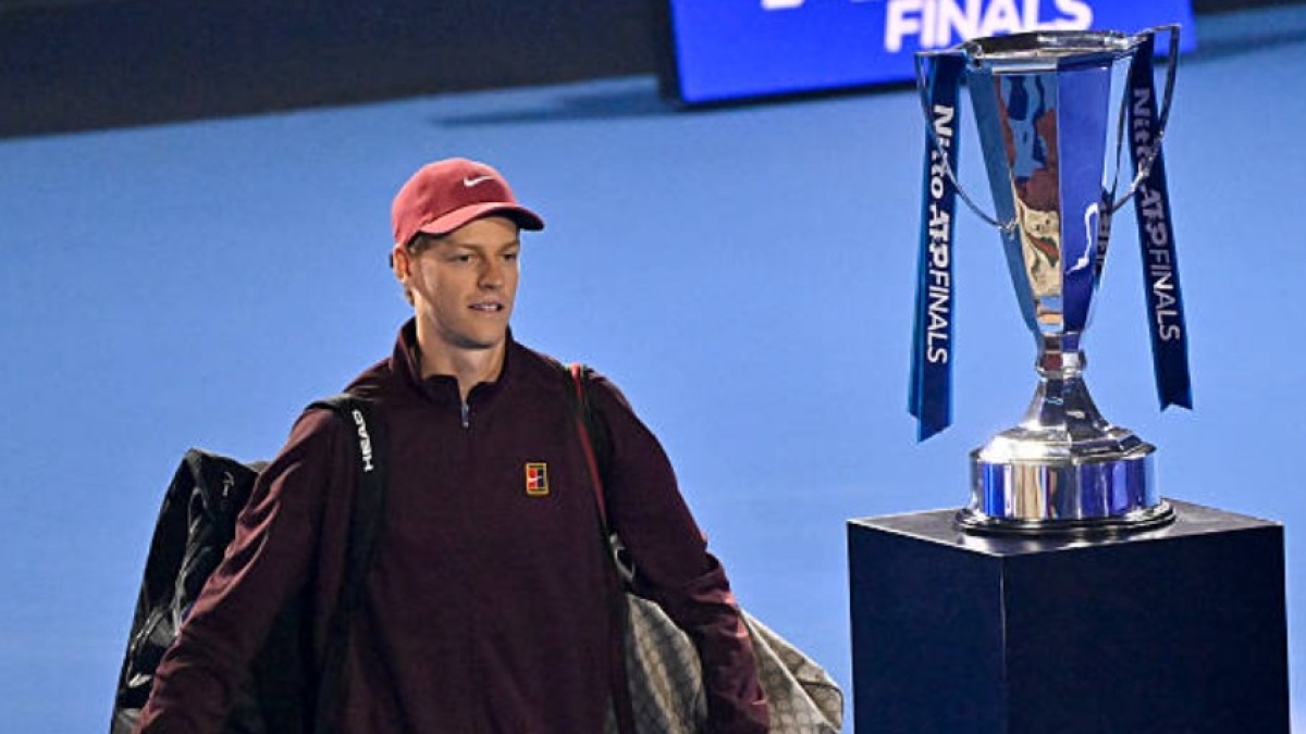 2025年Jannik Sinner参加ATP总决赛。照片：Getty