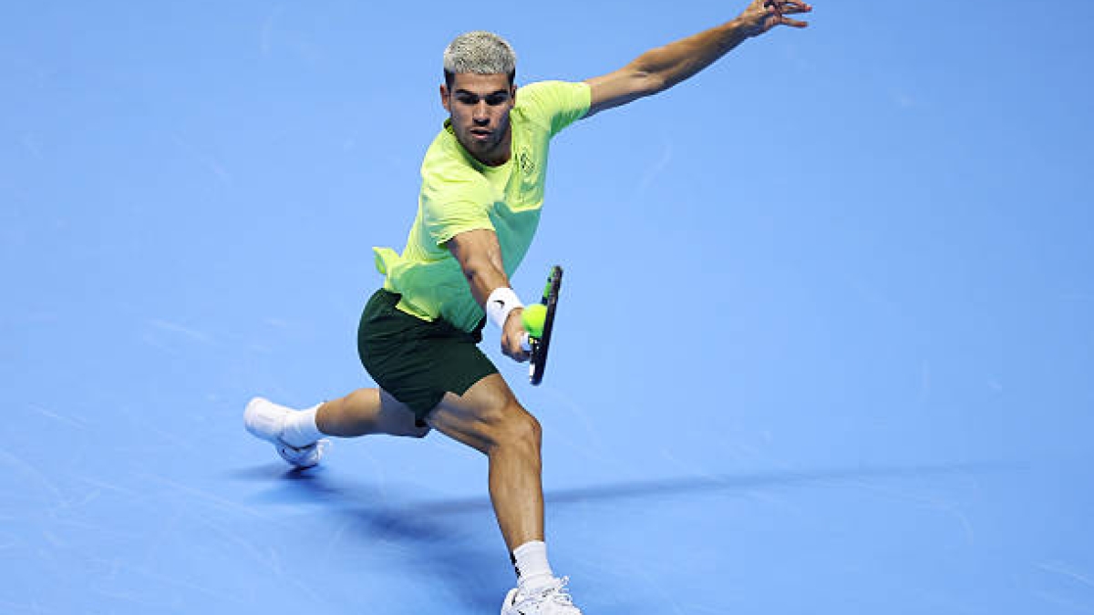 ATP Finals 的球场速度为过去五年中最慢。照片：Getty