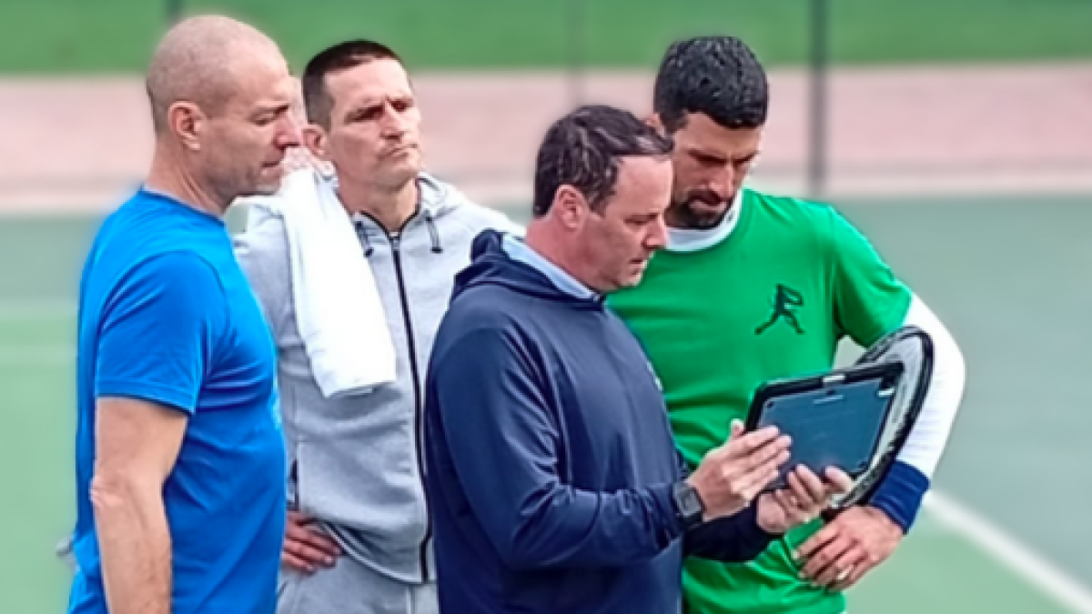 Djokovic ajoute un nouveau membre à son équipe.